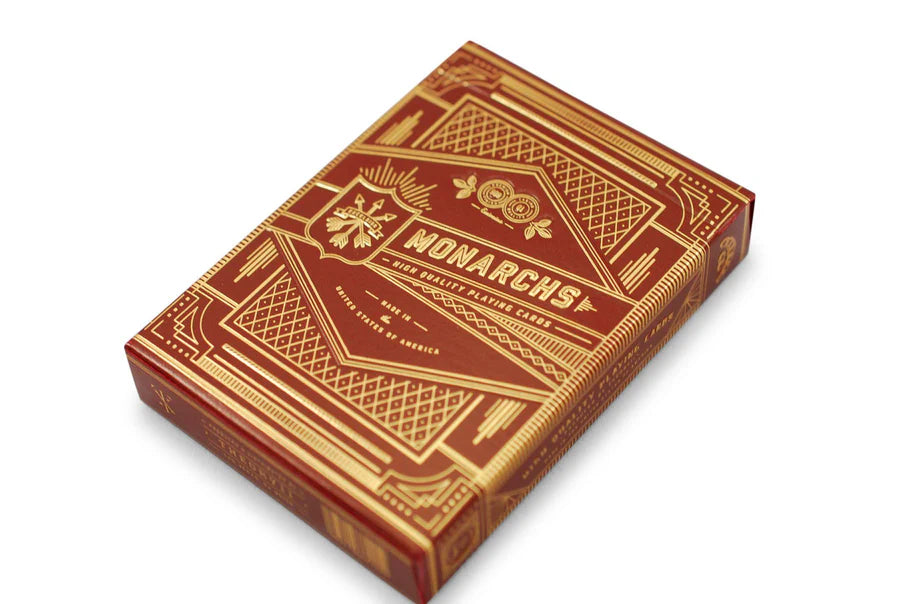 Theory 11 Monarchs Red Playing Cards