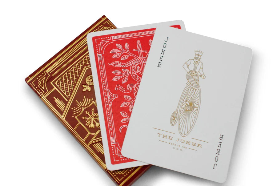Theory 11 Monarchs Red Playing Cards