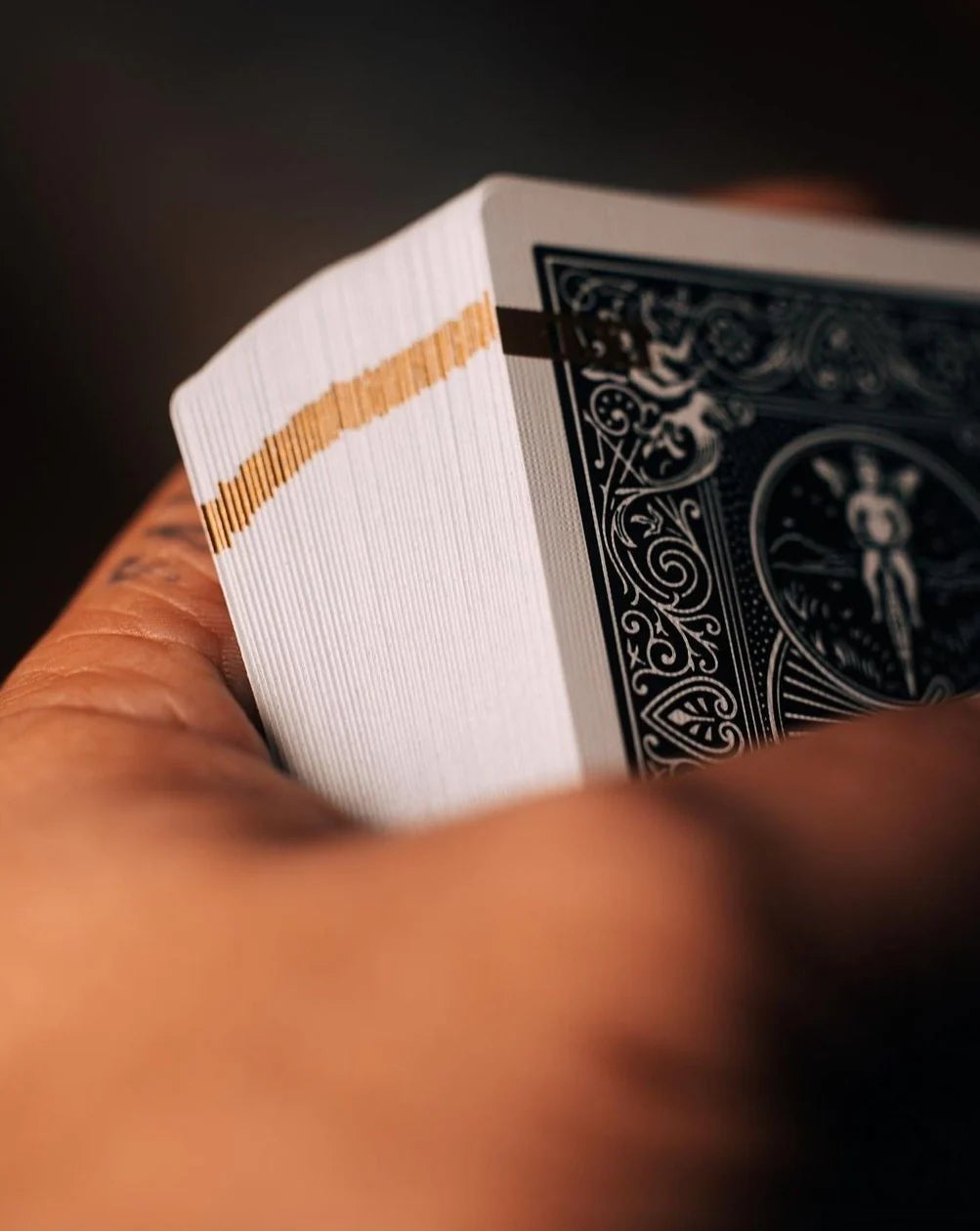 Bicycle 1st Rider Back Black Playing Cards