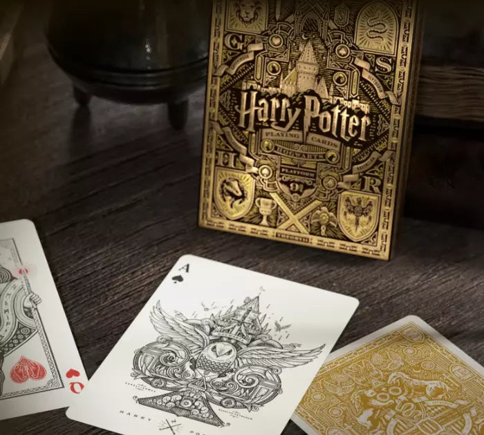 Theory 11 Harry Potter Yellow Hufflepuff Playing Cards