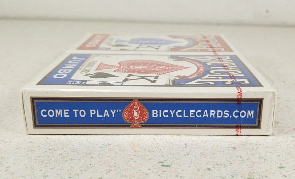Bicycle Jumbo Index 2 Pack (Red & Blue) Playing Cards