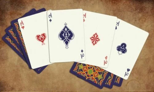 Bicycle Surena Gold Trim Back Playing Cards
