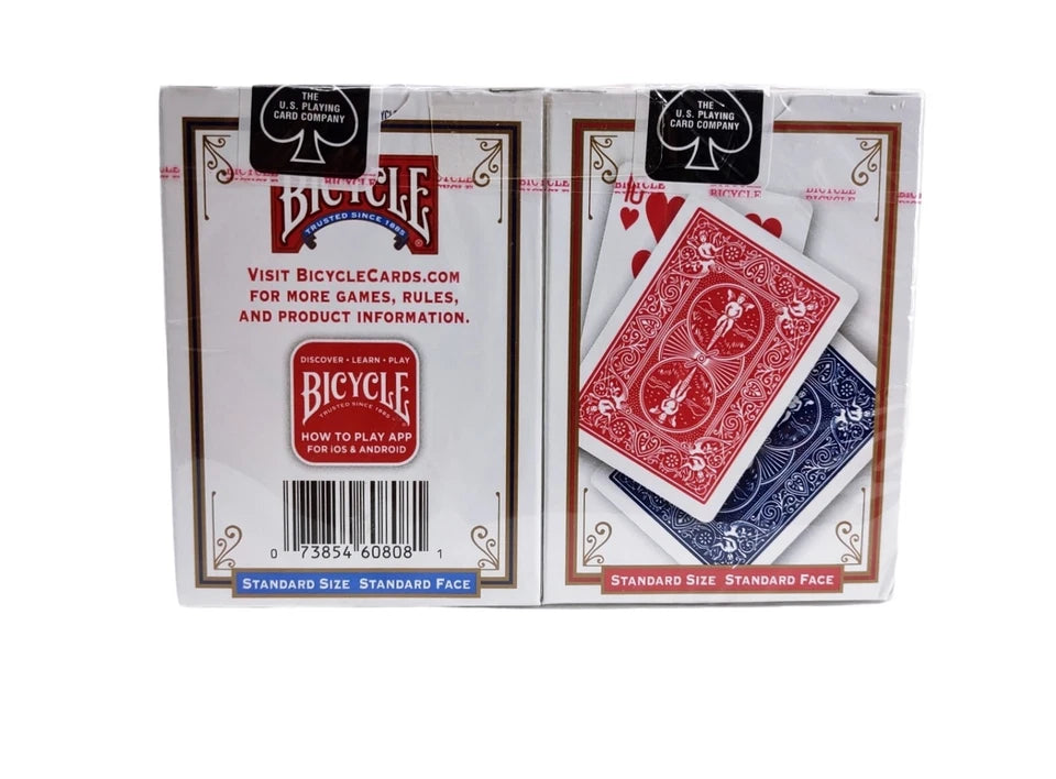 Bicycle Standard  2 Pack (Red & Blue) Playing Cards