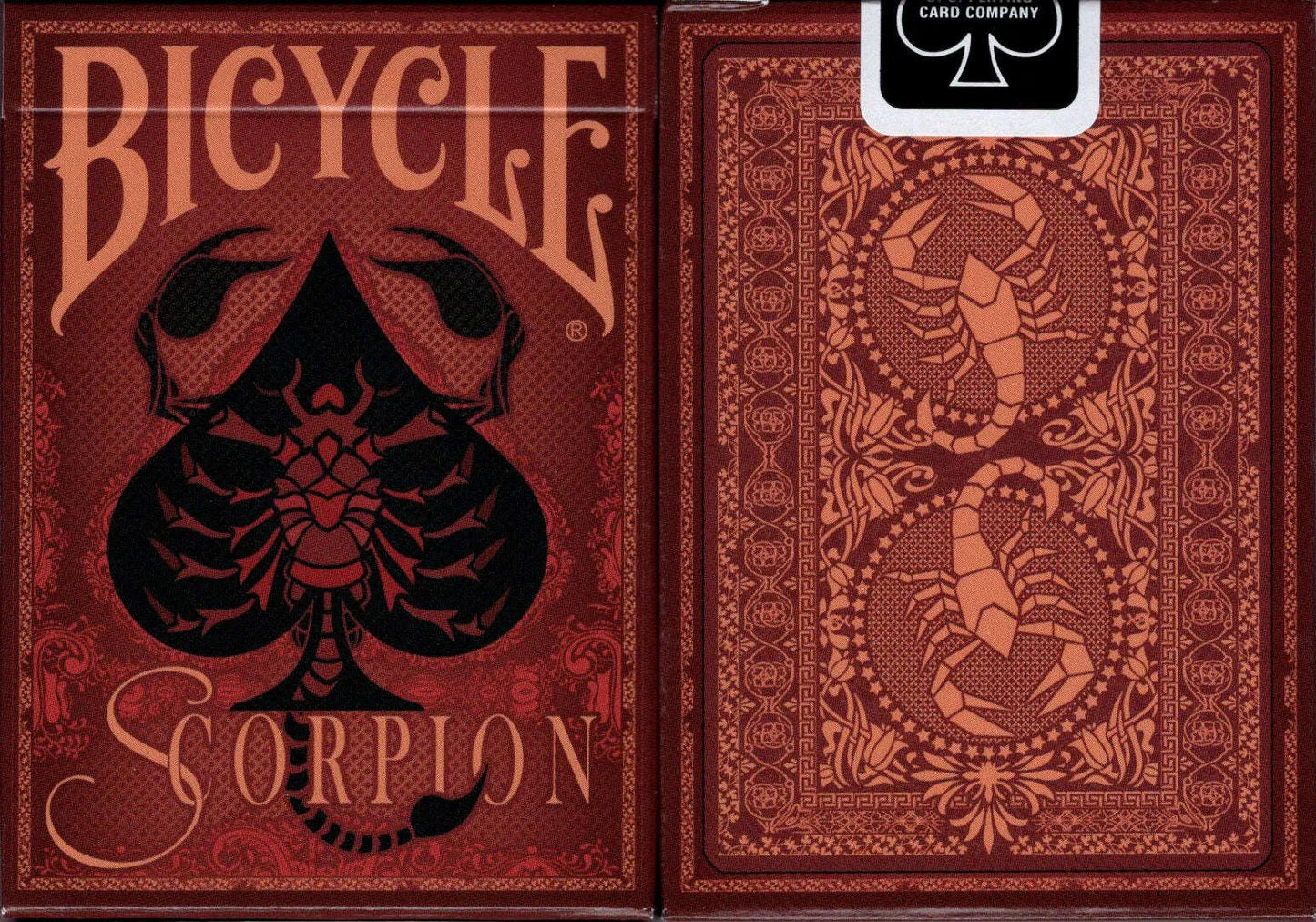 Bicycle Scorpion Red Limited Edition Playing Cards