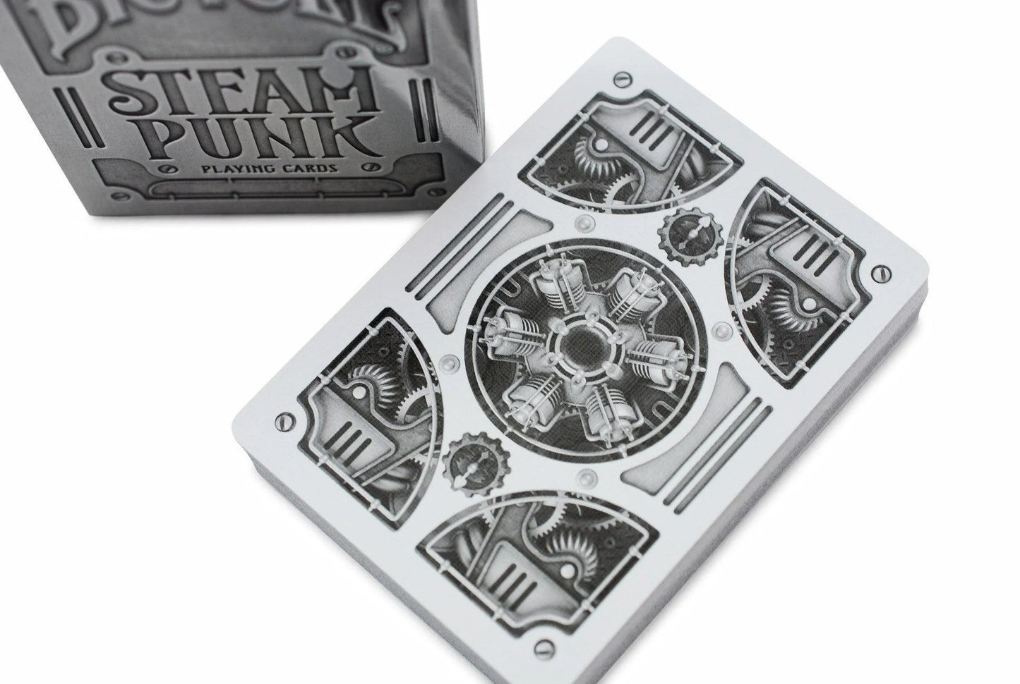 Bicycle Silver Steampunk Playing Cards
