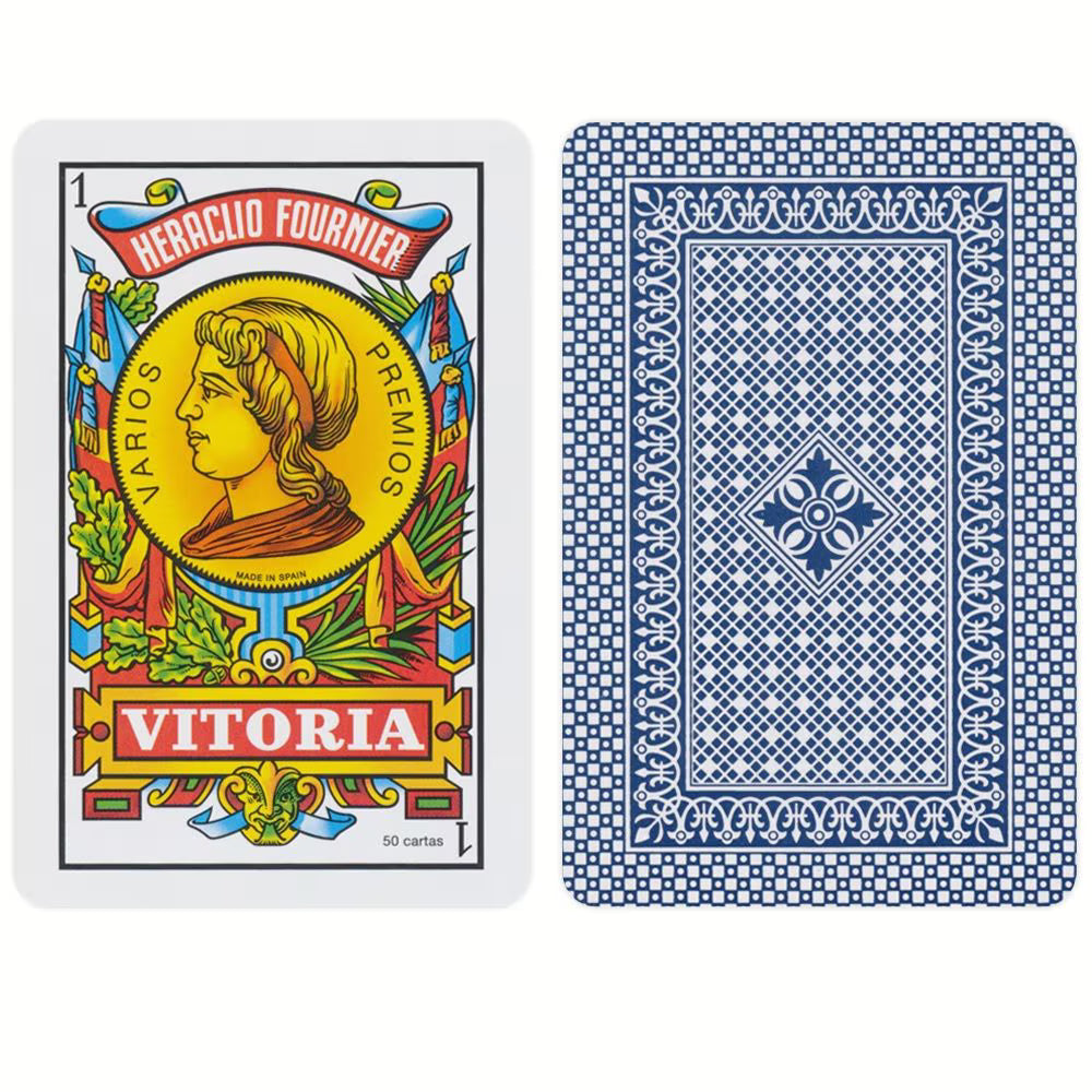 Fournier Spanish Playing Cards Victoria (Blue)