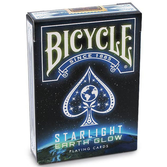 Bicycle Starlight Earth Glow Playing Cards