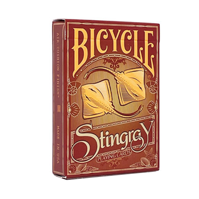 Bicycle Stingray Orange Limited Edition Playing Cards