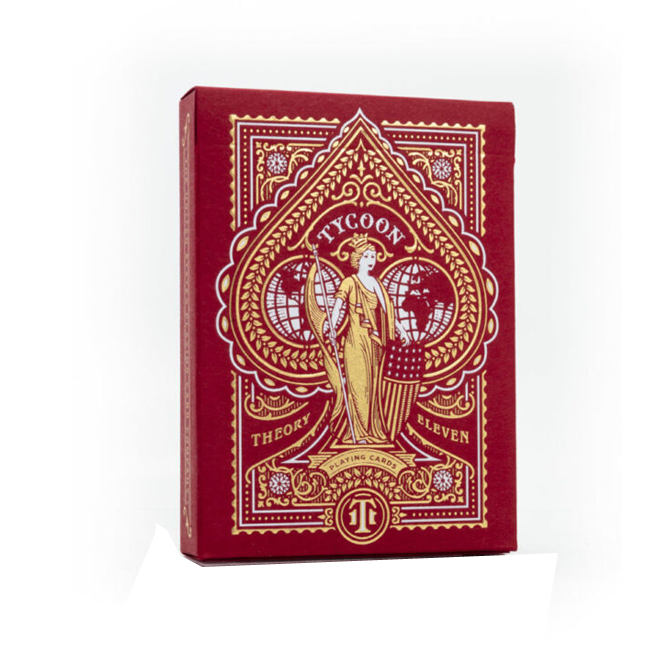 Theory 11 Tycoon Red Playing Cards