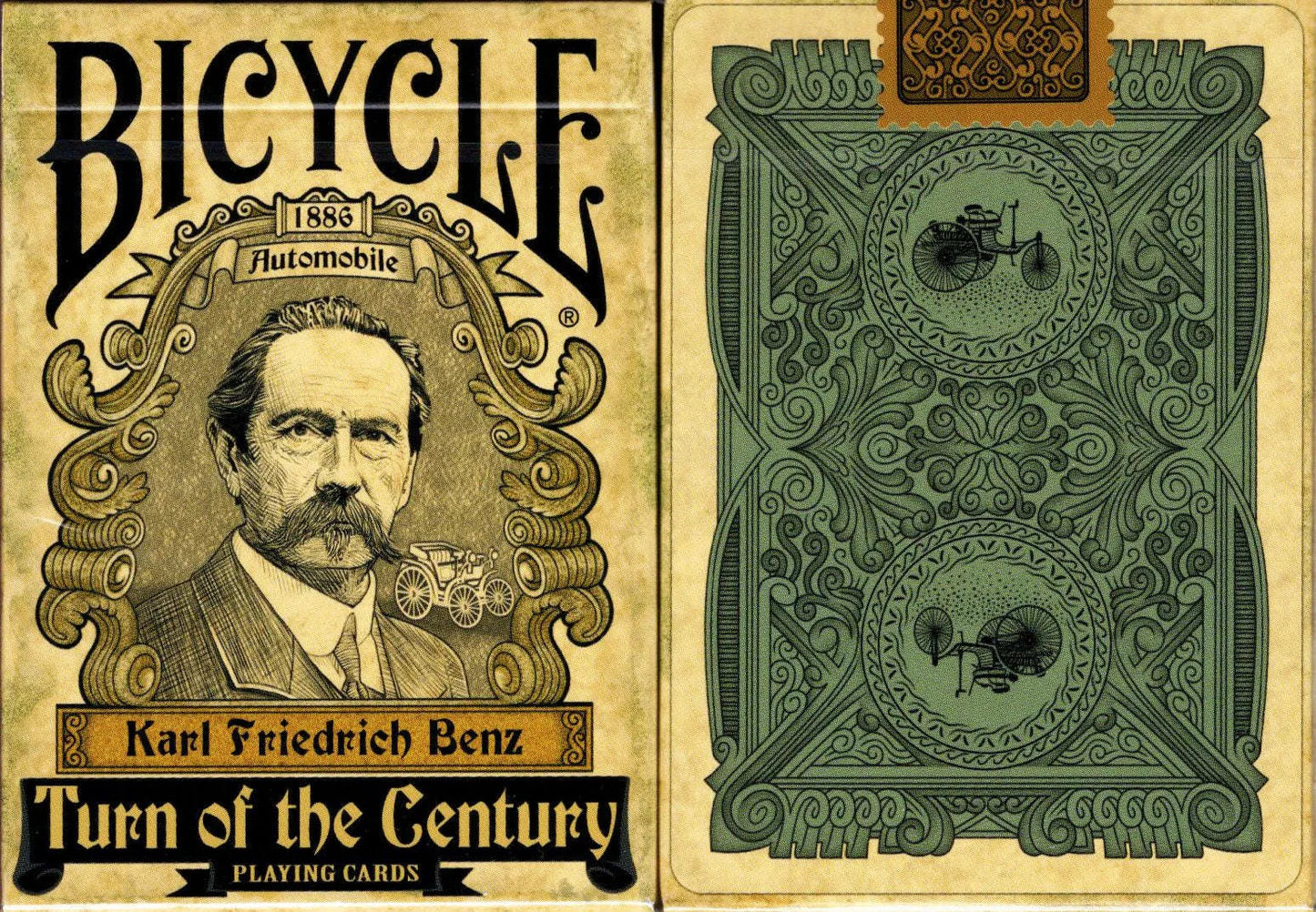 Bicycle Turn of the Century Automobile Playing Cards