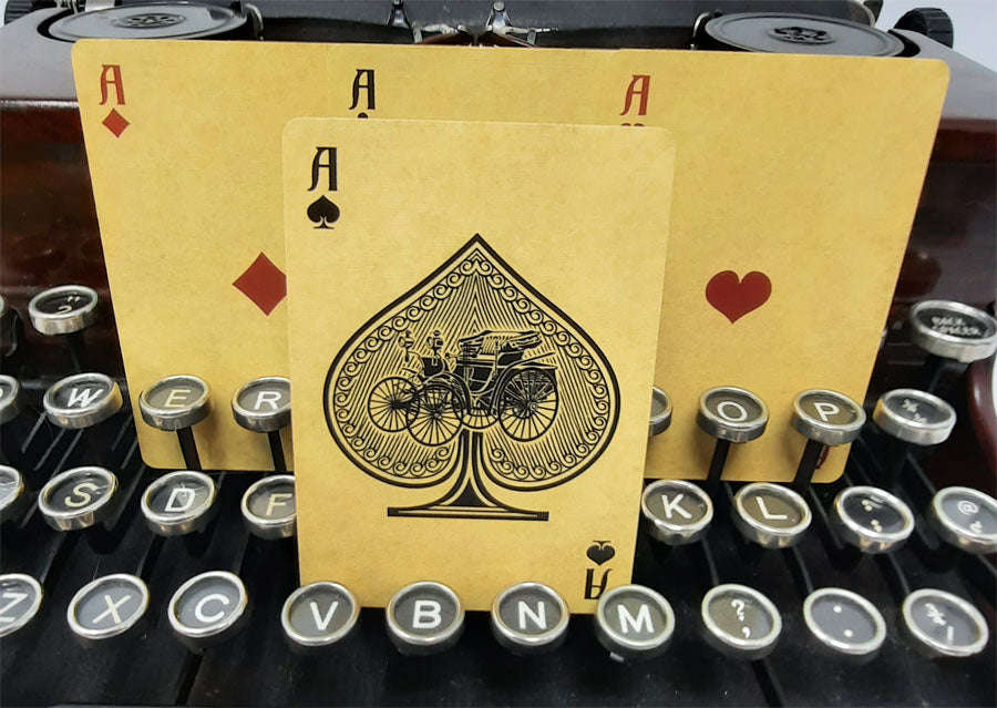 Bicycle Turn of the Century Automobile Playing Cards