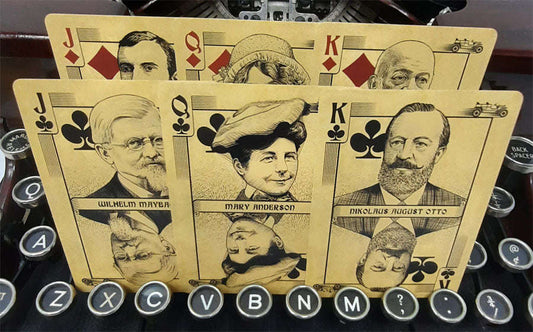 Bicycle Turn of the Century Automobile Playing Cards