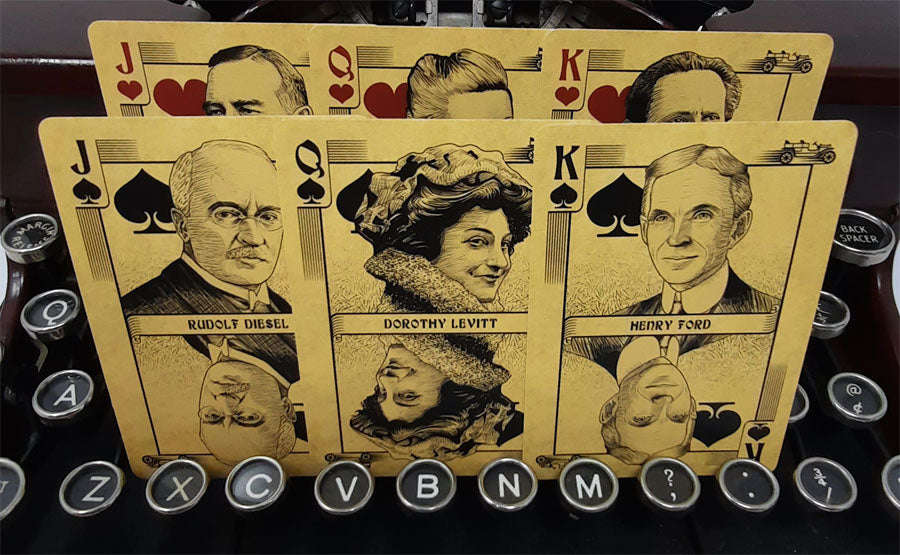 Bicycle Turn of the Century Automobile Playing Cards