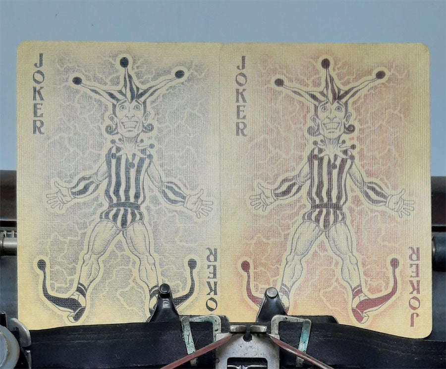 Bicycle Turn of the Century Electricity Playing Cards