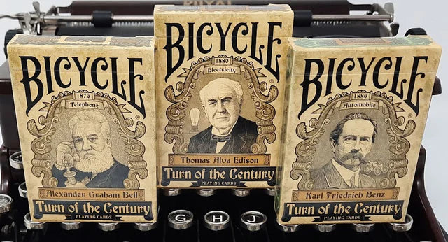 Bicycle Turn of the Century Electricity Playing Cards