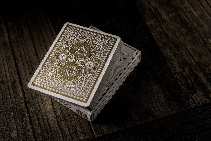 Theory 11 Artisan White Luxury Edition Playing Cards