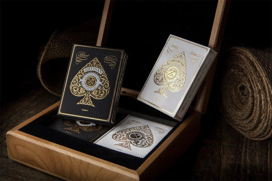Theory 11 Artisan White Luxury Edition Playing Cards