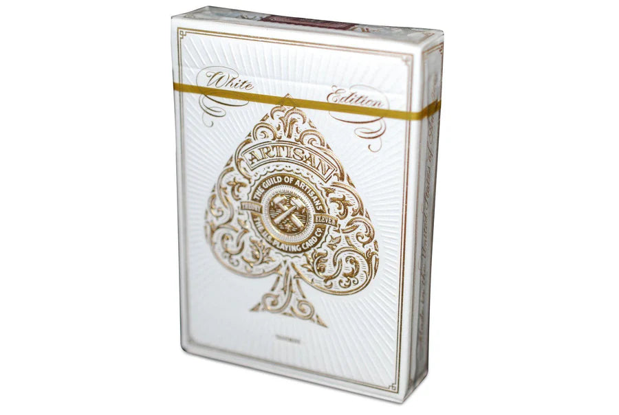 Theory 11 Artisan White Luxury Edition Playing Cards