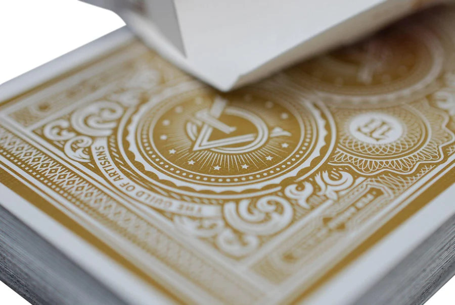 Theory 11 Artisan White Luxury Edition Playing Cards