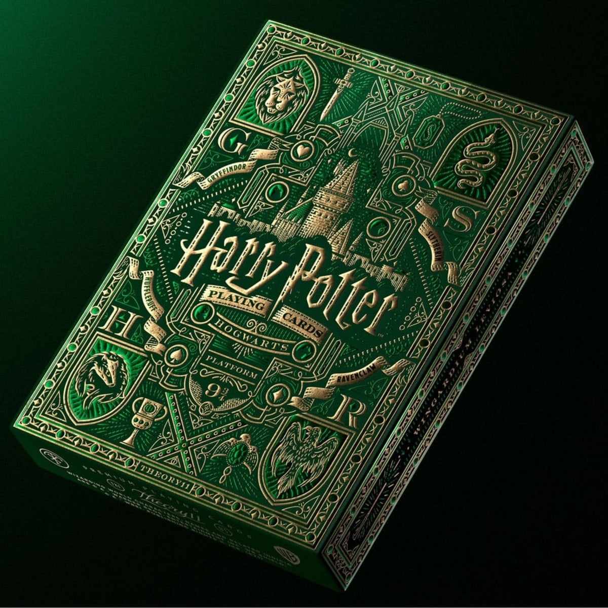 Theory 11 Harry Potter Green Slytherin Playing Cards