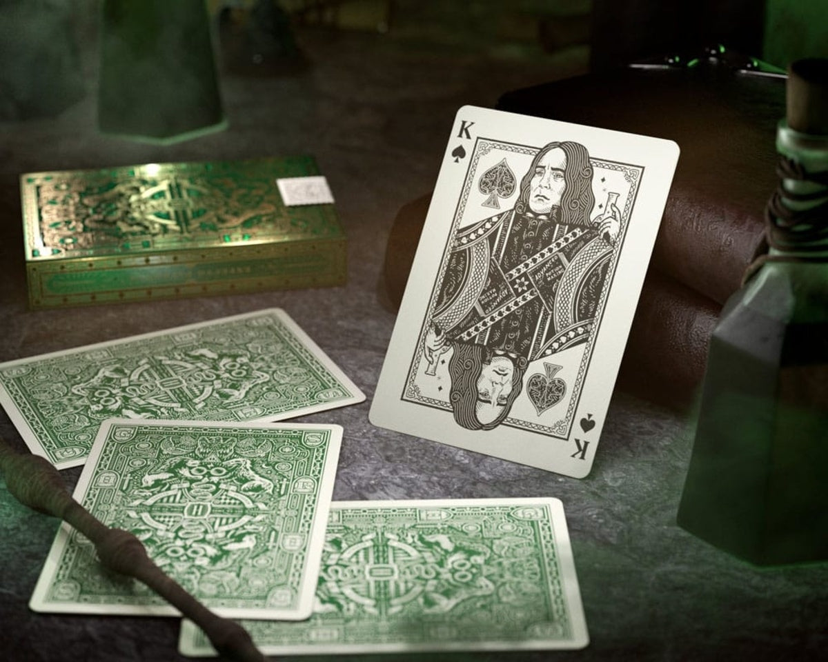Theory 11 Harry Potter Green Slytherin Playing Cards