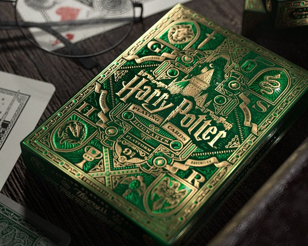 Theory 11 Harry Potter Green Slytherin Playing Cards