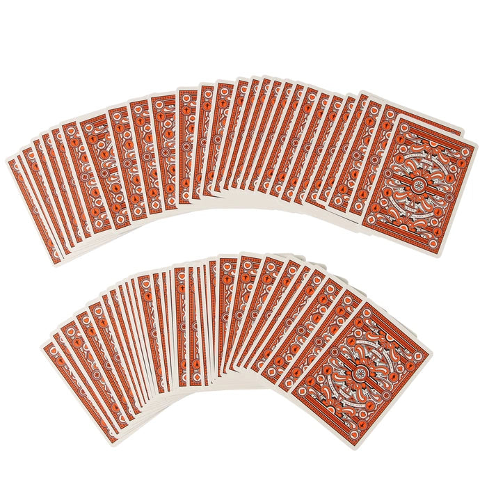 Theory 11 The Beatles Orange Playing Cards